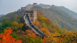Beijing, China: The Mutianyu section of the Great Wall of China is northeast of Beijing, one of the 25 destinations named by National Geographic in its 2026 "Best of the World" list.