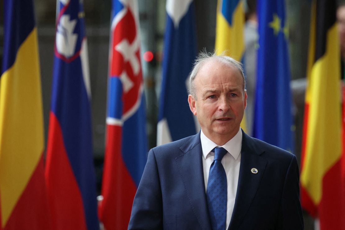 Ireland's Prime Minister Micheál Martin said enacting a trade ban with the occupied Palestinian territories would be
