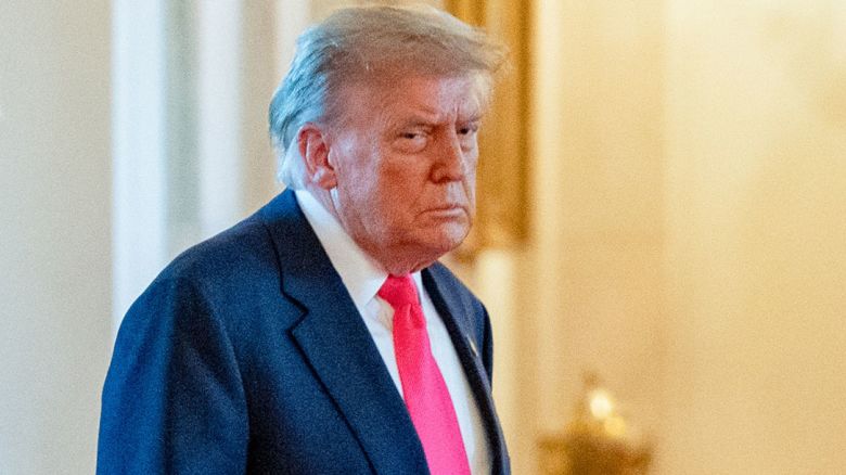US President Donald Trump arrives to speak in the East Room of the White House in Washington, DC, US, on Thursday, June 26, 2025. A Republican plan to cut $250 billion in Medicaid and other health-care spending hit a procedural roadblock in the Senate Thursday, complicating efforts to pass Donald Trump's massive tax and spending package. Photographer: Ken Cedeno/UPI/Bloomberg via Getty Images