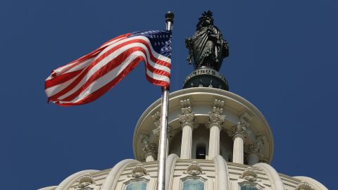 The US Capitol building in Washington DC on June 23, 2025.