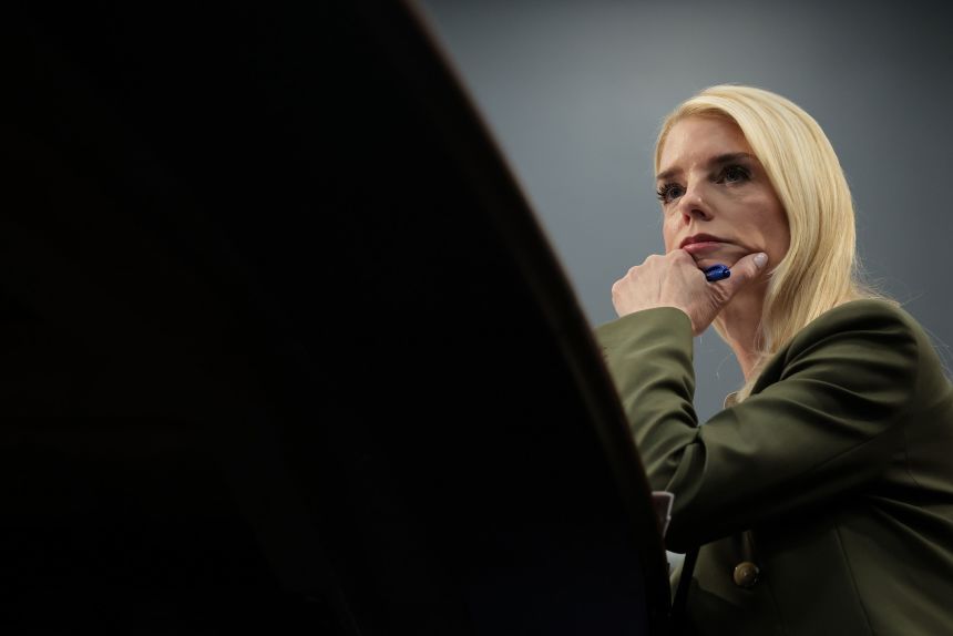 Attorney General Pam Bondi testifies before the House Committee on Appropriations at the U.S. Capitol on June 23, 2025 in Washington, DC.