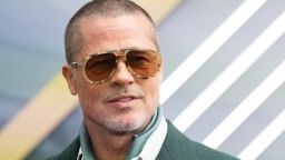 LONDON, ENGLAND - JUNE 23: Brad Pitt attends the "F1: The Movie" European Premiere at Cineworld Leicester Square on June 23, 2025 in London, England. (Photo by Samir Hussein/WireImage)
