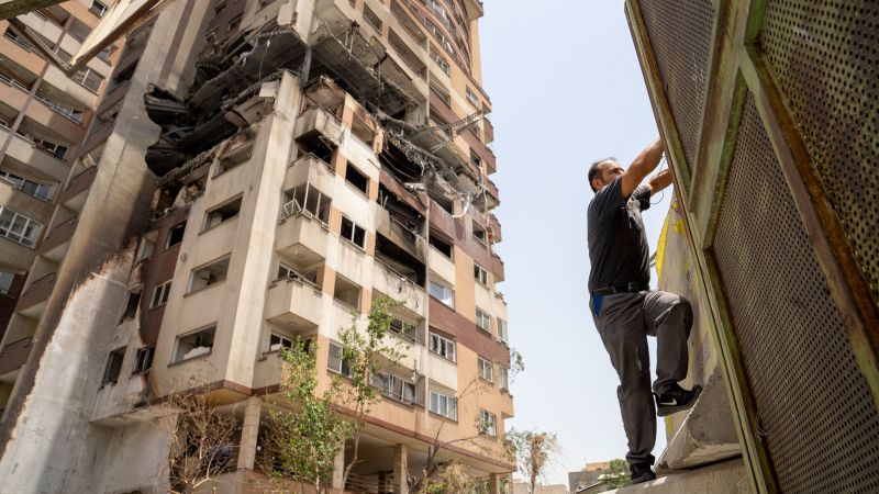 In pictures: The latest conflict between Israel and Iran