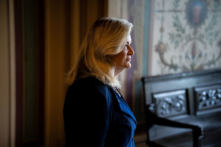 Sen. Cynthia Lummis at the US Capitol on July 1.