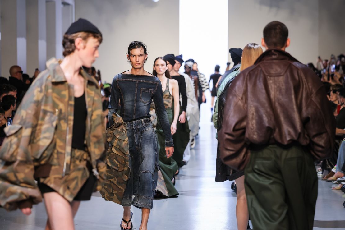 At Juun.J, creative director Jung Wook-jun was inspired by early dressing "mistakes" made in childhood.