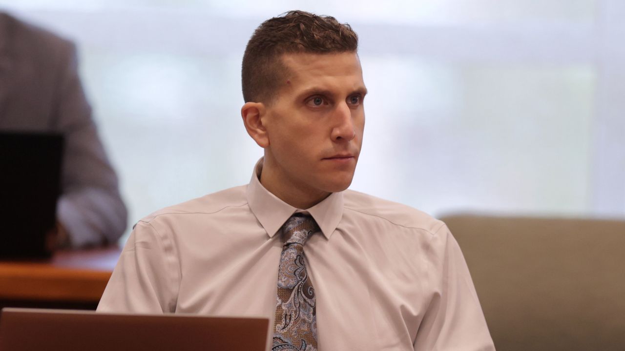 Bryan Kohberger appears for a hearing at the Ada County Courthouse in Boise, Idaho, on Wednesday.