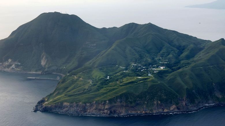 Akuseki Island in the Tokara island chain in Kagoshima Prefecture, southwestern Japan, after an earthquake with a preliminary magnitude of 5.5 hit the island, part of Toshima village, on July 3, 2025.