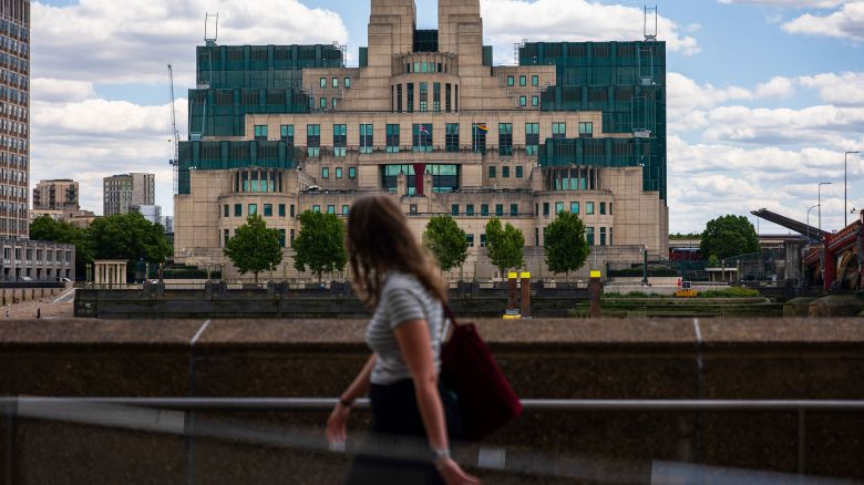 The headquarters of the UK's Secret Intelligence Service, known as MI6, on the River Thames in London, UK, on Thursday, July 3, 2025. The UK appointed the first woman to lead its secret intelligence service MI6 as Prime Minster Keir Starmer warned of the increasing threats Britain faces from its adversaries. Photographer: Jose Sarmento Matos/Bloomberg via Getty Images