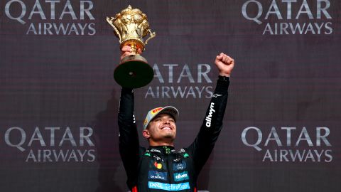 Lando Norris won his home Grand Prix for the first time in his career.