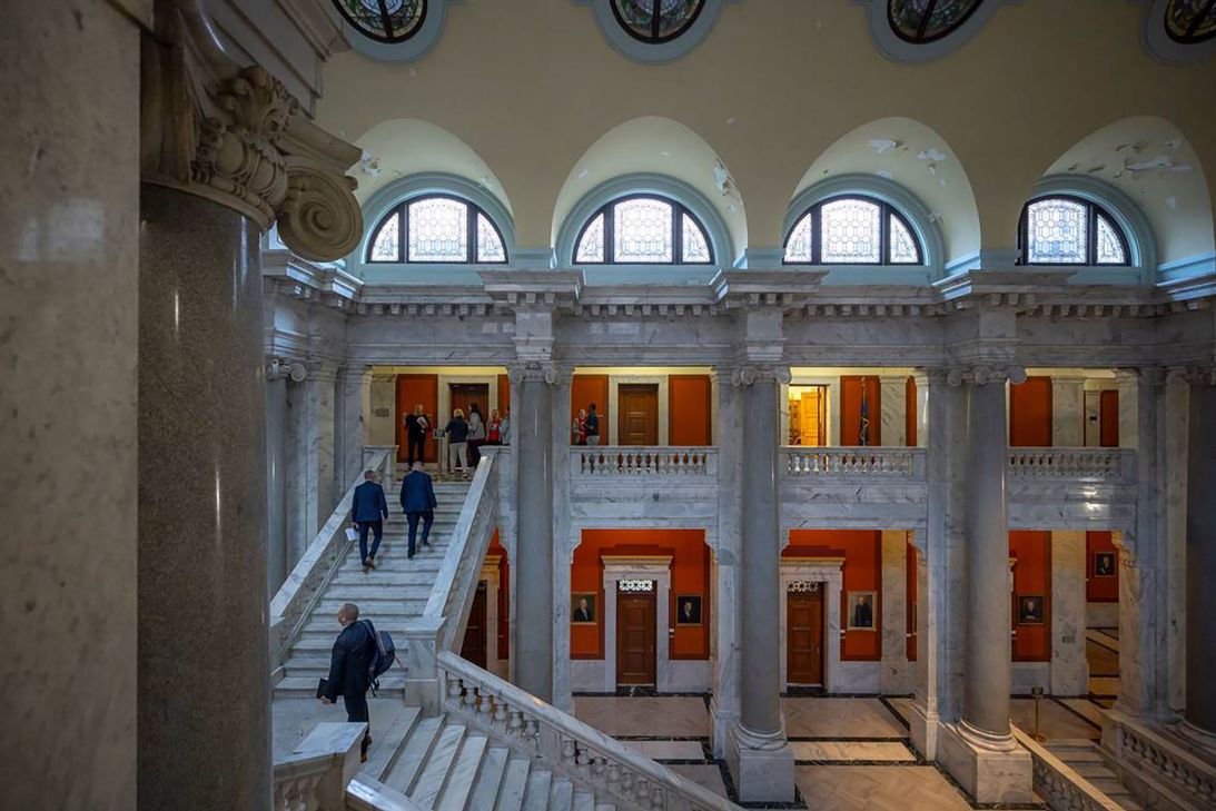 The Kentucky State Capitol in Frankfort. Lawmakers recently moved to repeal an executive order that had banned conversion therapy practitioners from receiving state funding, making the state one of the first to ease restrictions against conversion therapy.