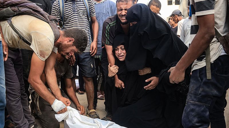 More than 30 killed after Israeli forces open fire on people seeking food in Gaza, health ministry says | CNN