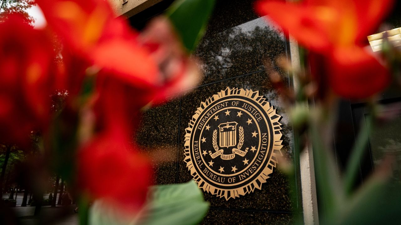 The J. Edgar Hoover Federal Bureau of Investigation (FBI) building in Washington, on Monday, July 21, 2025.