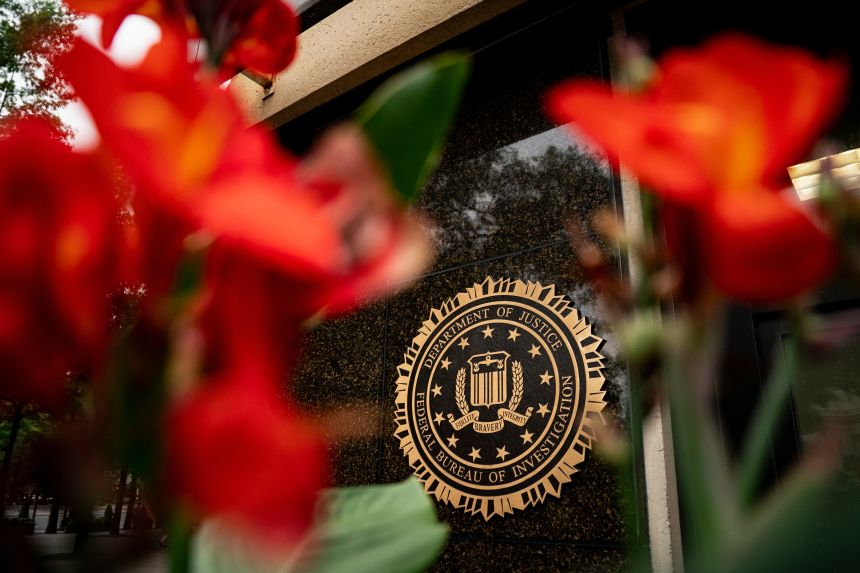 The J. Edgar Hoover Federal Bureau of Investigation (FBI) building in Washington, on Monday, July 21, 2025.