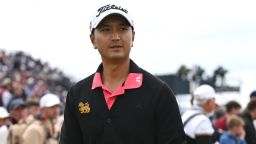 PORTRUSH, NORTHERN IRELAND - JULY 17: Sadom Kaewkanjana of Thailand walks to the 17th hole during Day One of The 153rd Open Championship at Royal Portrush Golf Club on July 17, 2025 in Portrush, Northern Ireland. (Photo by Alex Pantling/R&A/R&A via Getty Images)