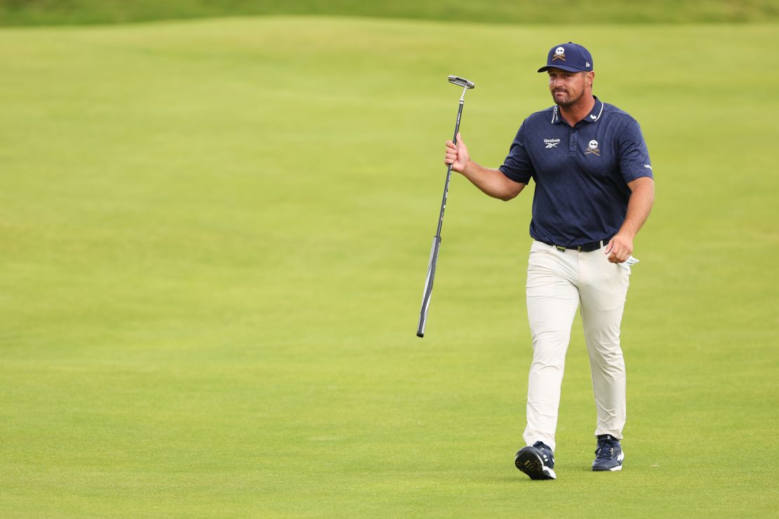 Bryson Dechambeau shot impressive 65 on Friday to make the cut at +1.