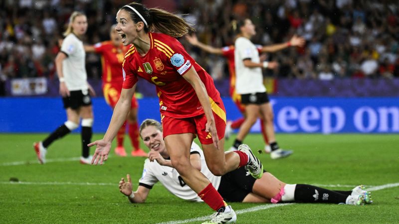 Spain book Women's Euro final rematch against England after dramatic victory over Germany