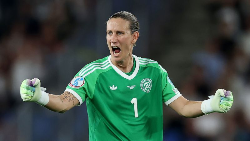 Two-time cancer survivor Ann-Katrin Berger puts in all-time great performance to propel Germany to Euro 2025 semifinals | CNN