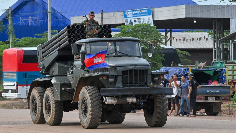 Cambodia and Thailand agree to hold talks after days of cross-border fighting, says Trump