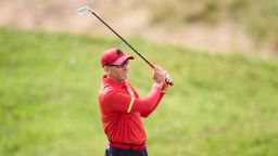 Sergio García finished three-under par.