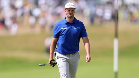 PORTRUSH, NORTHERN IRELAND - JULY 20: Wyndham Clark of the United States walks on the first green during day four of The 153rd Open Championship at Royal Portrush Golf Club on July 20, 2025 in Portrush, Northern Ireland. (Photo by Andrew Redington/Getty Images)