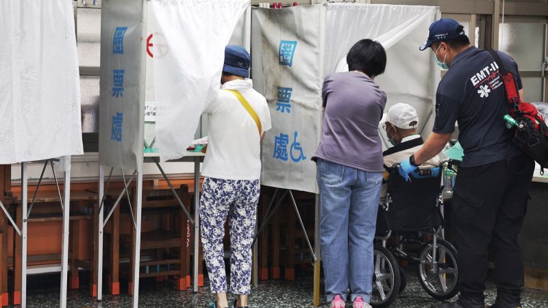 Citizens in Taiwan reject bid to oust China-friendly lawmakers in carefully watched ballot | The Gentleman Report