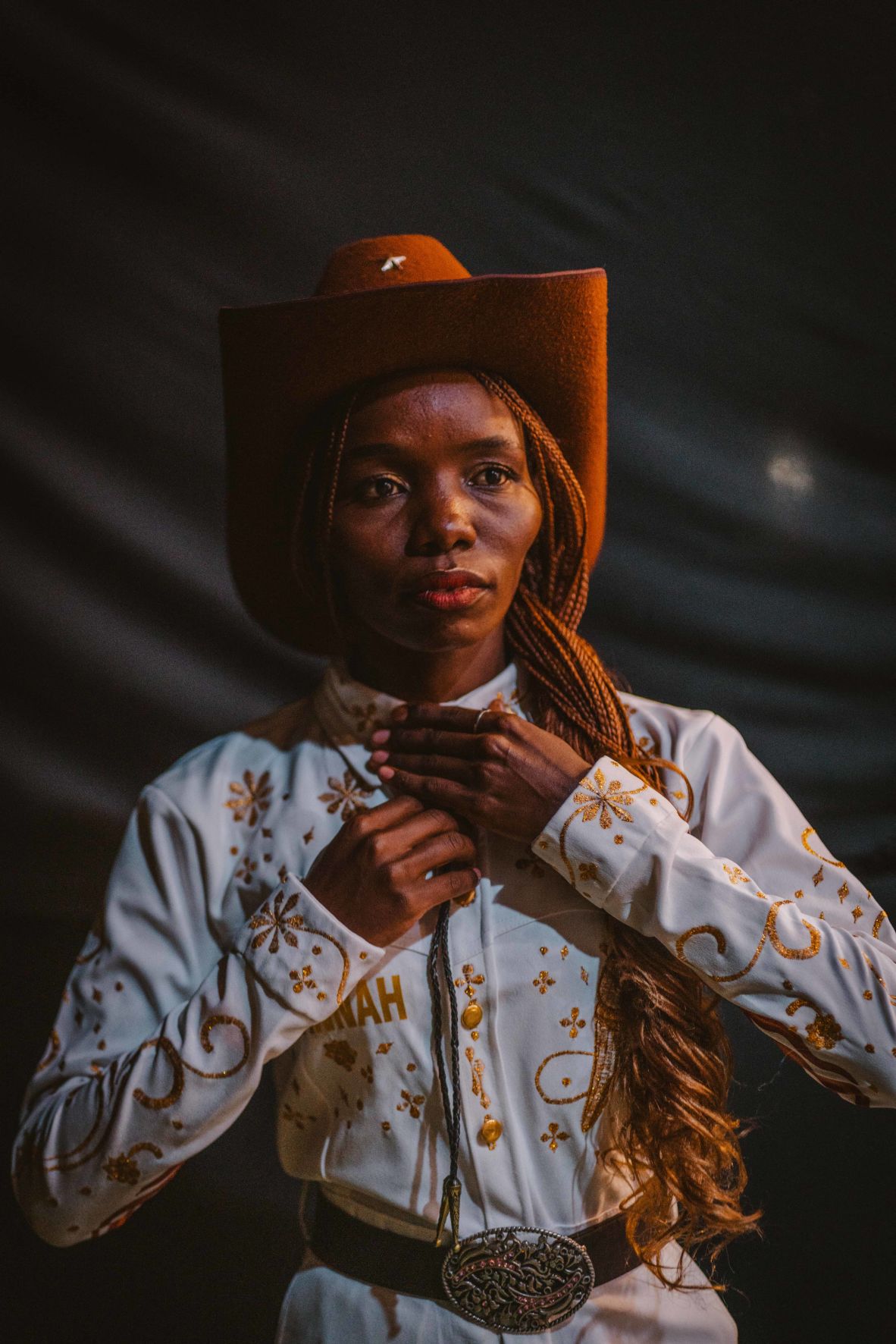 Kenyan country artist Savannah Cowgirl was among the performers.