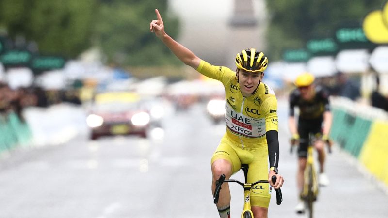Tour de France: Tadej Pogačar wins fourth title, underlining status as one of cycling’s greats