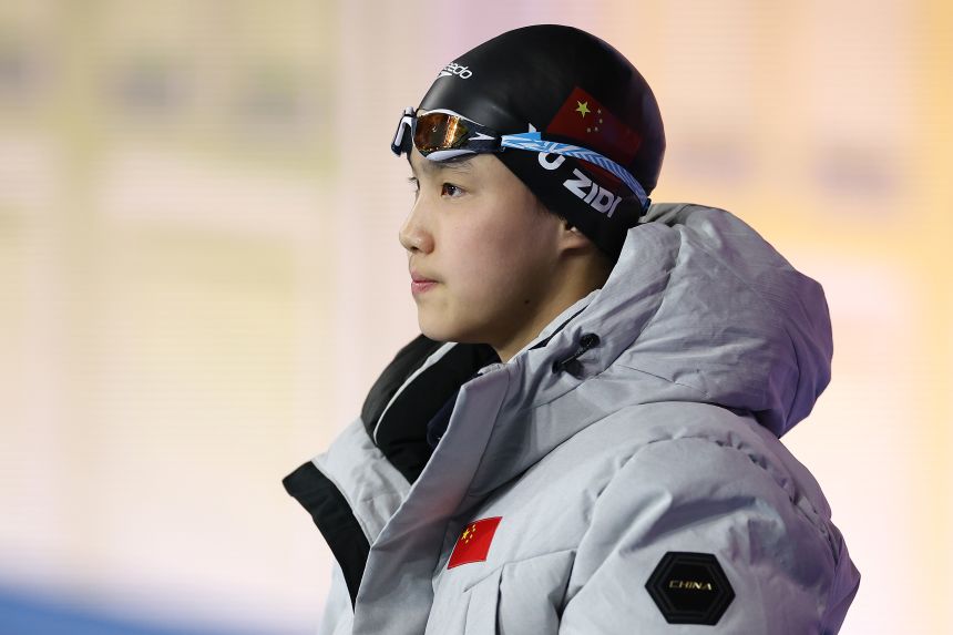 Yu has set lightning fast times despite being just 12 years old.