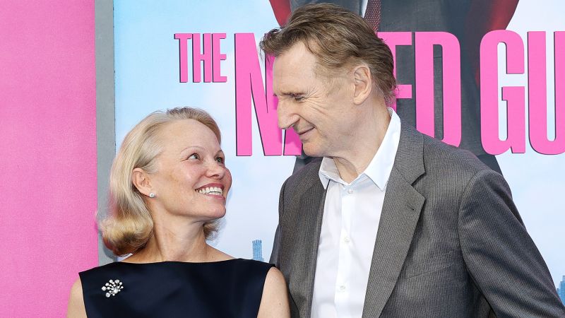 Pamela Anderson and Liam Neeson have at least one celeb pal who is ‘very much stanning’ them as a couple