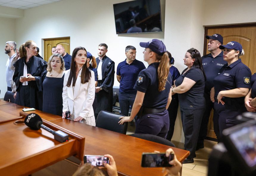 Gutul's sentence was handed down at a courtroom in Chisinau, Moldova's capital.