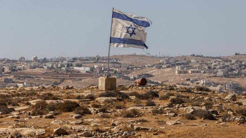 Israel advances controversial settlement plan, aiming to ‘bury the idea of a Palestinian state’ | CNN