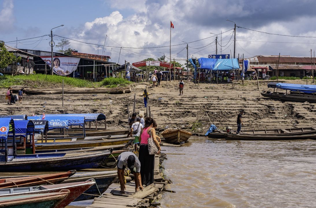 People arrive by boat at Santa Rosa Island on August 5, 2025.
