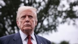 WASHINGTON, DC - AUGUST 01: U.S. President Donald Trump speaks to the media as he departs the White House on August 01, 2025 in Washington, DC. Trump answered a range of questions from reporters before leaving and is scheduled to spend the weekend in Bedminster, New Jersey. (Photo by Win McNamee/Getty Images)