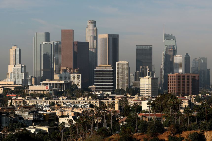 El horizonte de Los Ángeles se verá el 6 de agosto.