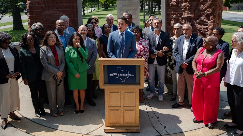 Texas Republicans call new special session for redistricting, with Democrats