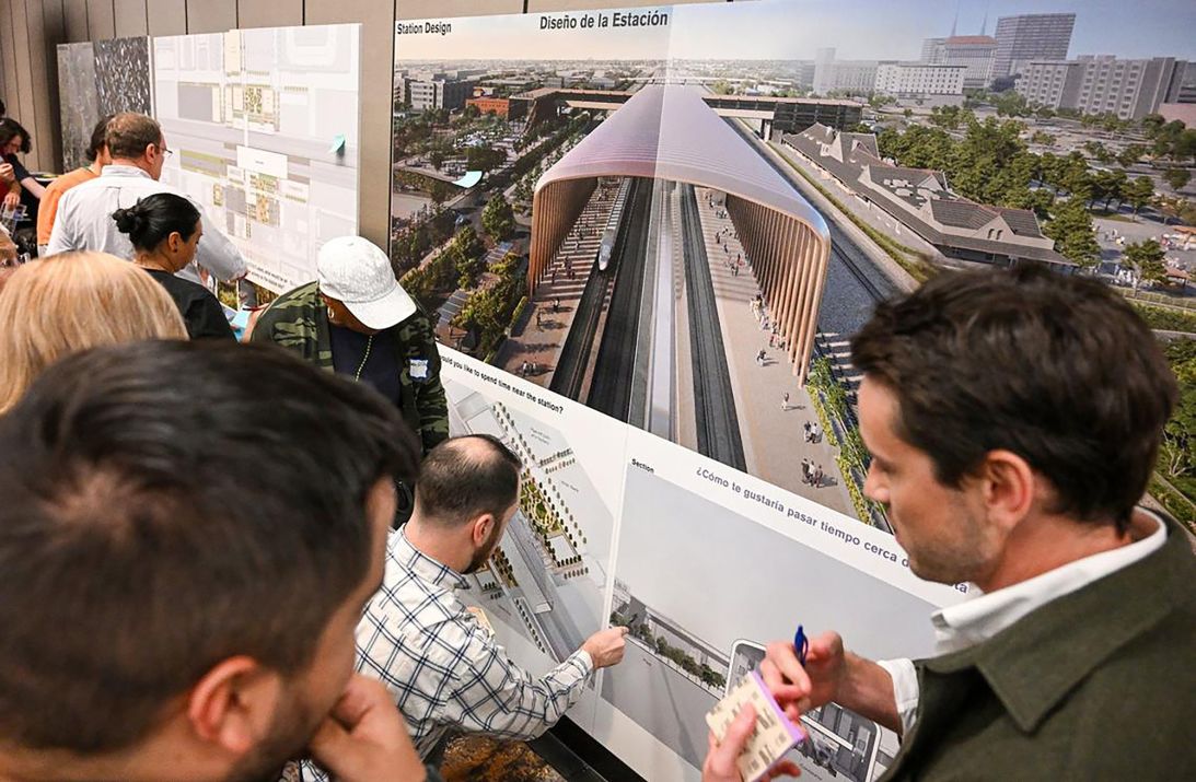 The California High Speed Rail Project aims to connect San Francisco to Los Angeles.