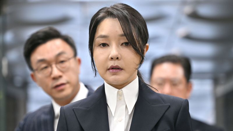 Former South Korean First Lady Kim Keon Hee Arrested on Graft and Manipulation Charges