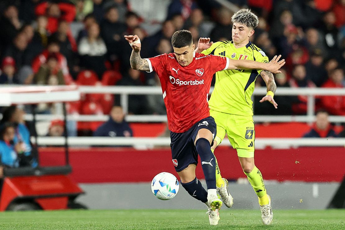Independiente y Universidad de Chile empataban 1-1 cuando el partido fue suspendido.