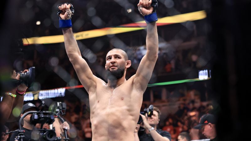 Khamzat Chimaev dominates Dricus du Plessis to win UFC middleweight title Khamzat Chimaev dominates Dricus du Plessis to win UFC middleweight title