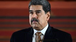 Venezuela's President Nicolas Maduro at the National Assembly in Caracas on August 22, 2025.