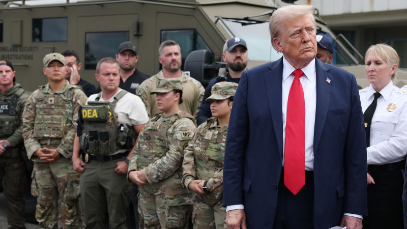 Trump's ambition to take crime crackdown national will stoke tensions and legal showdowns