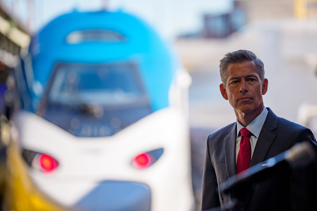 Transport Secretary Sean Duffy says the California high-speed rail project is a waste of money.