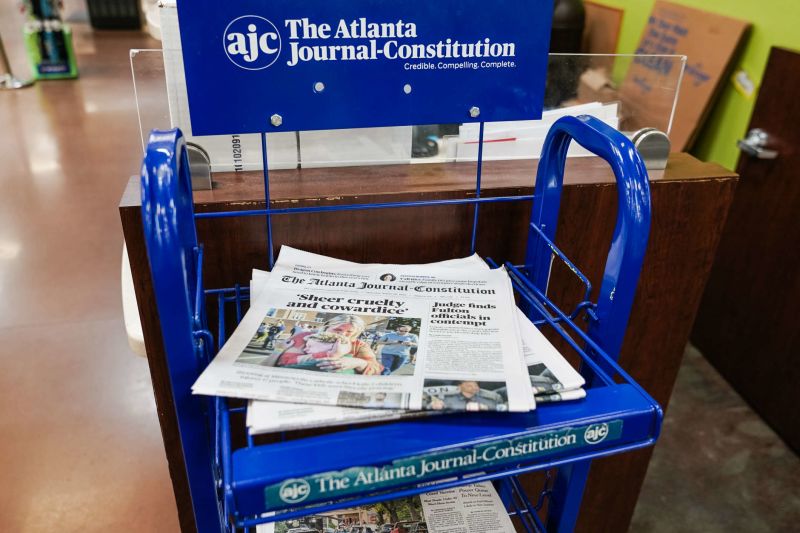 cnn.com - Danny Freeman - The Atlanta Journal-Constitution turns the page on print edition