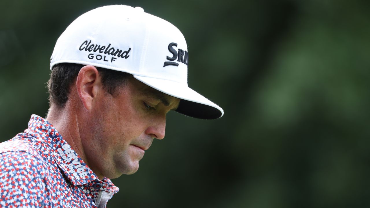 ATLANTA, GEORGIA - AUGUST 24: Keegan Bradley of the United States walks off the 17th tee during the final round of the TOUR Championship 2025 at East Lake Golf Club on August 24, 2025 in Atlanta, Georgia. (Photo by Kevin C. Cox/Getty Images)