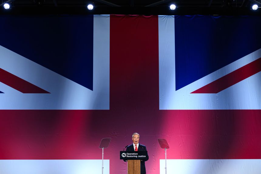 Farage on Tuesday pledged to deport hundreds of thousands of asylum seekers from the UK.