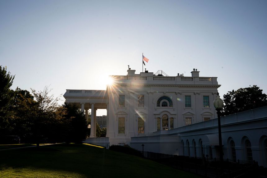 The White House on September 1, 2025.