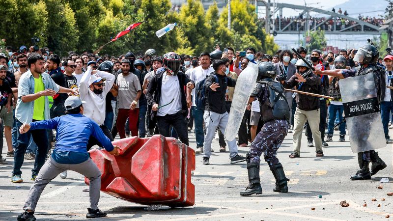 Nepal social media ban: Police open fire on protesters outside parliament, killing 10 Nepal social media ban: Police open fire on protesters outside parliament, killing 10
