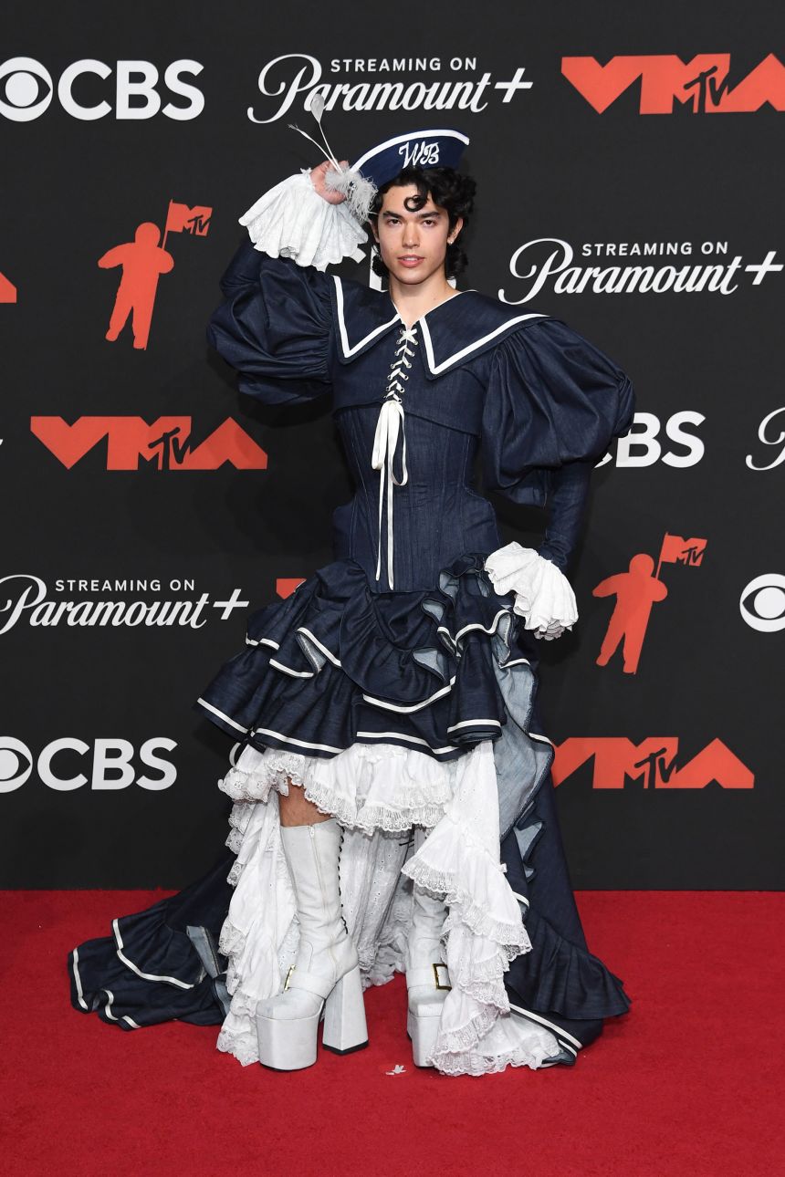 Conan Gray attends the 2025 MTV Video Music Awards at UBS Arena on September 7, 2025 in Elmont, New York.