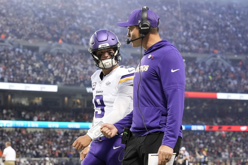 McCarthy (left) was a first round draft pick for the Vikings last year.