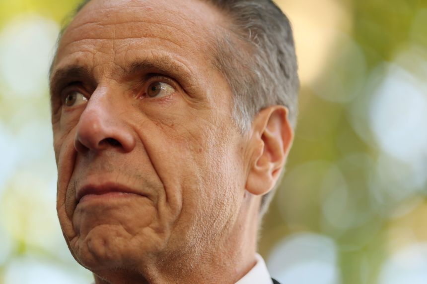 New York mayoral candidate Andrew Cuomo on September 9.